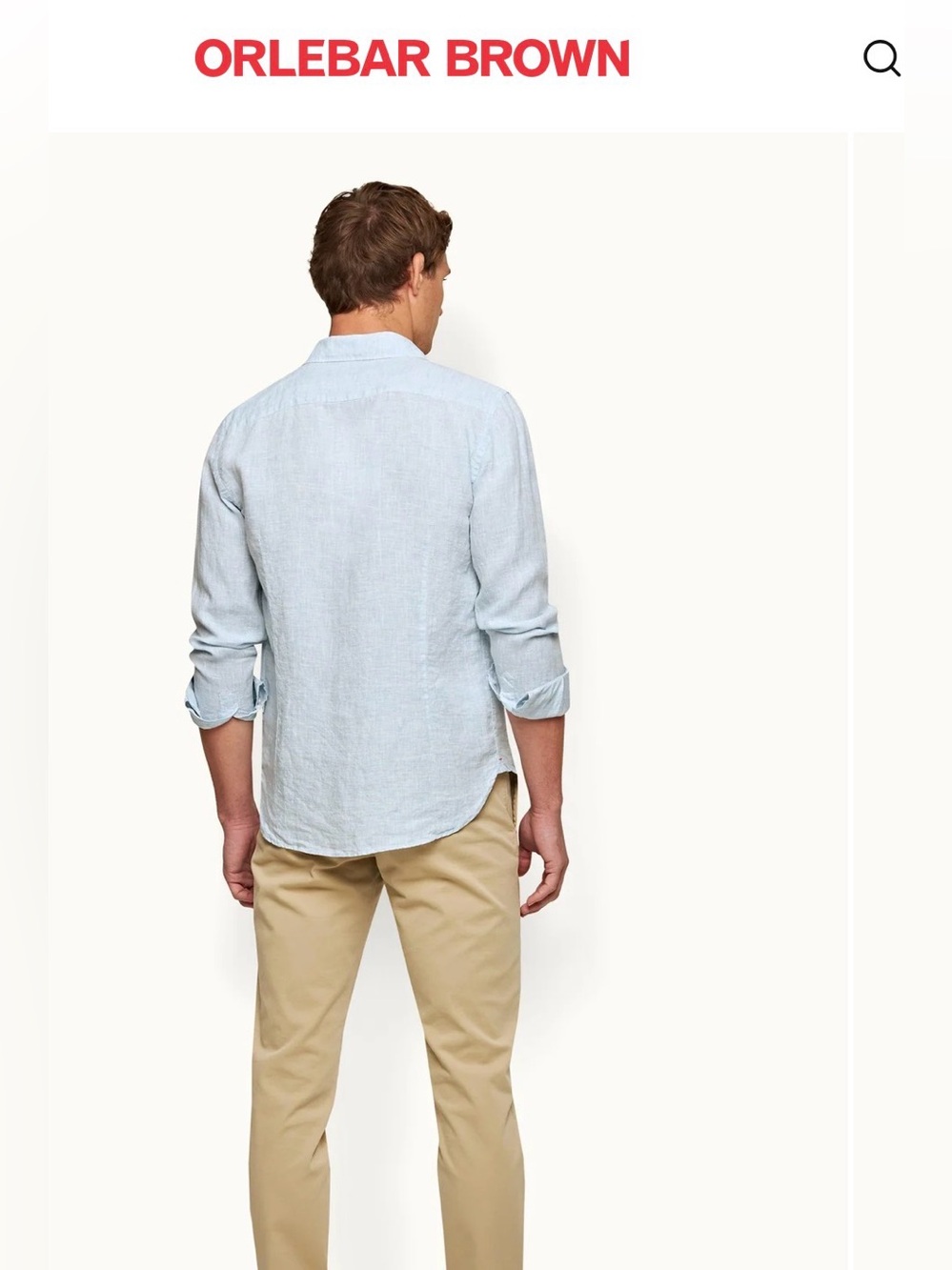 Orlebar Brown linen button up - Picture 2 of 7